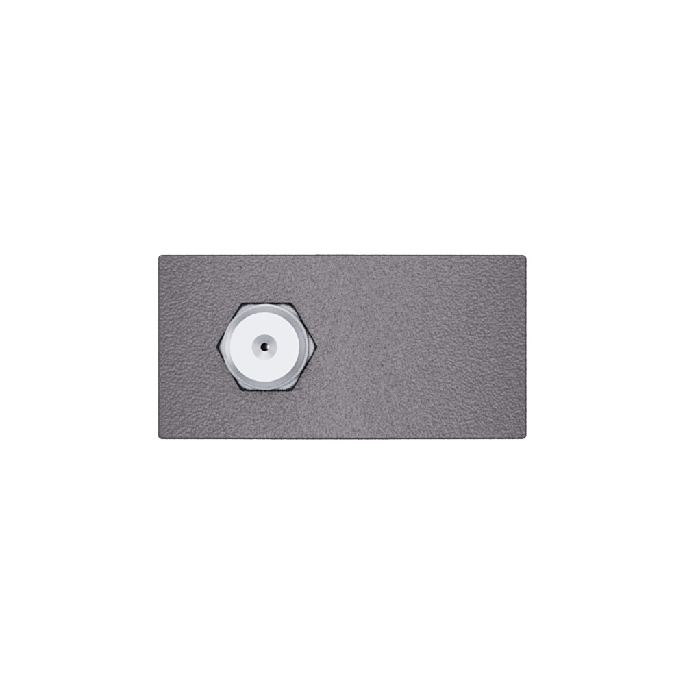 Módulo Tomada Cabo Coaxial Terminal Concreto Revitá - Soprano