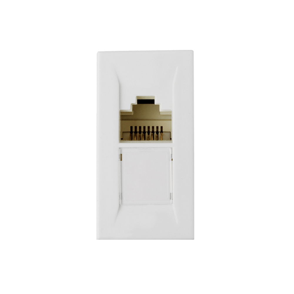 Módulo tomada RJ45 CAT5E BR Delta Mondo - Soprano