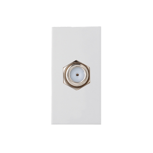 Módulo Cabo Coaxial Terminal Branco Delta Mondo - Soprano