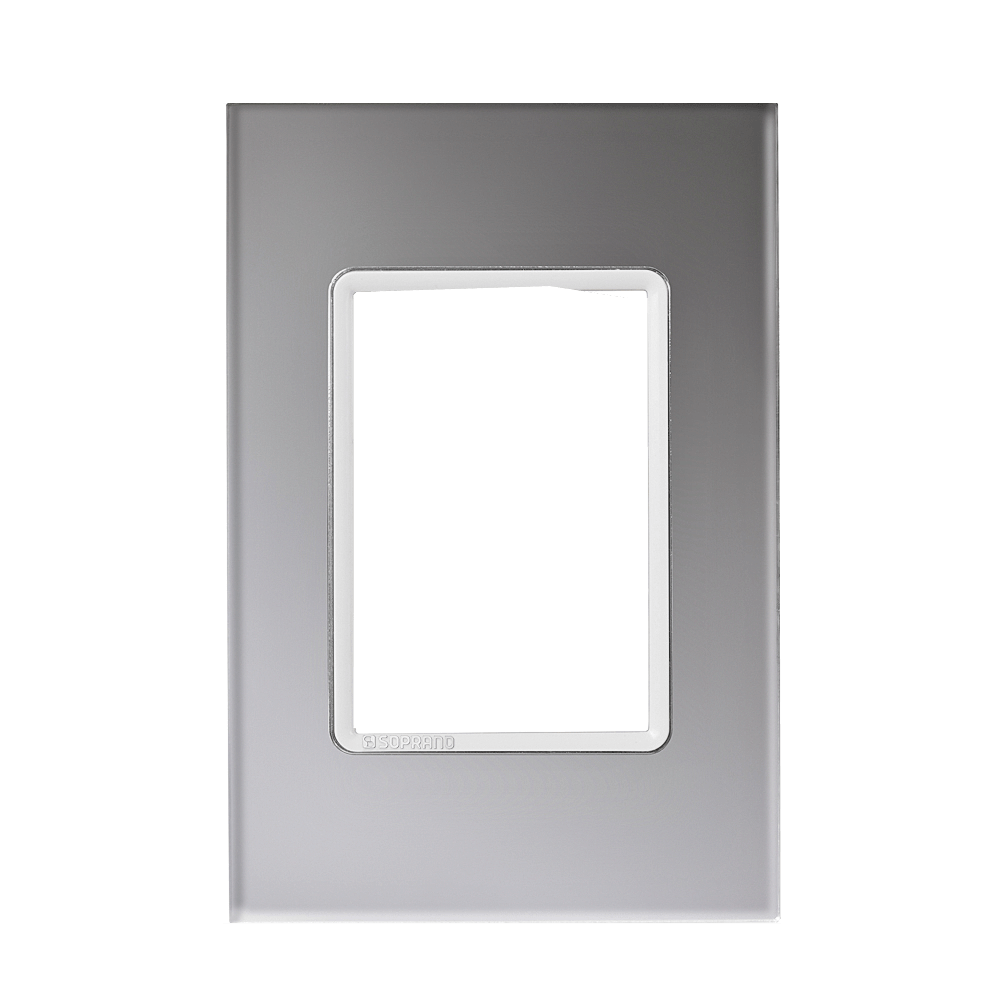 Placa 3 Módulos Image Delta Mondo Acrylic - Soprano