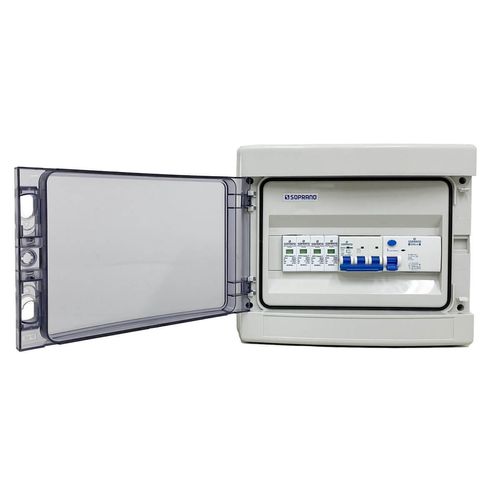 Quadro Proteção AC Para Carregador VE 22kW 32A IP65 - Soprano