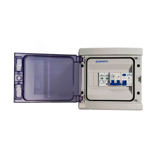 Quadro Proteção AC P/ Carregador VE 7,4kW 32A IP65 - Soprano