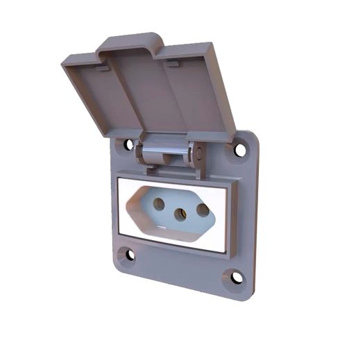 Tomada de Embutir TES-3040 20A 250V CA-IP44 - Soprano