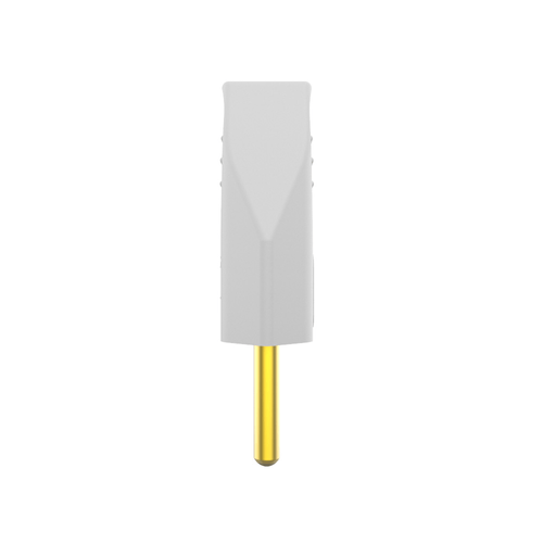 Plugue Macho 2P 10A 250V Branco - Soprano