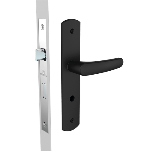 Fechadura Banheiro Reta Broca 40x53 ESP27 Preto Ipanema - Soprano
