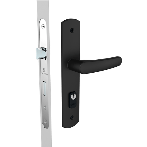 Fechadura Externa ESP27 PY45 Oval Preto Ipanema - Soprano