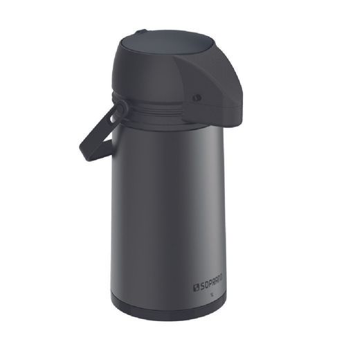 Garrafa Térmica 1 L Cinza Single - Soprano