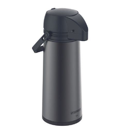 Garrafa Térmica 1,9 L Cinza Single - Soprano