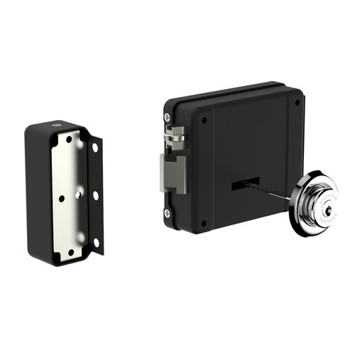 Fechadura Elétrica 12V Bipartido PY ROS40 Preto - Soprano