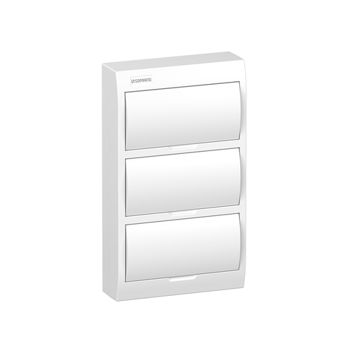 Quadro de Distribuição de Sobrepor QDS-S 36 P IEC-PB Soprano