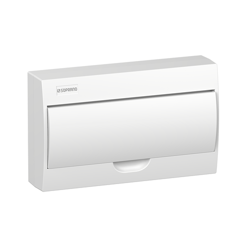 Quadro de Distribuição de Sobrepor QDS-S 18 P IEC-PB Soprano