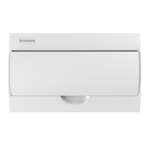 Quadro de Distribuição de Sobrepor QDS-S 18 P IEC-PB Soprano