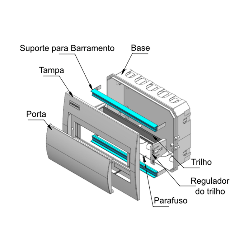 Modelo QDS-E - Embutir
