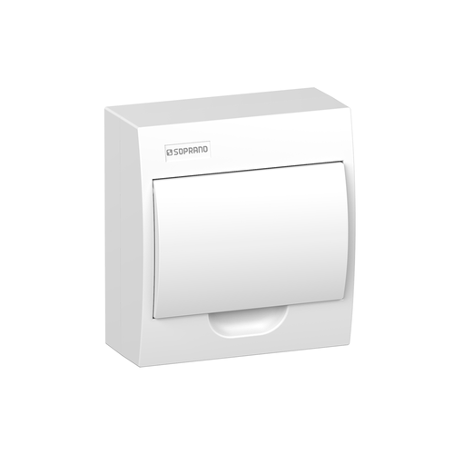 Quadro de Distribuição de Sobrepor QDS-S 8 P IEC-PB Soprano