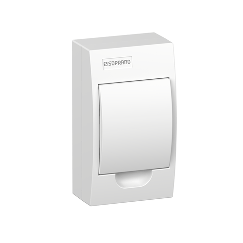 Quadro de Distribuição de Sobrepor QDS-S 4 P IEC-PB Soprano