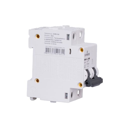 Disjuntor Bipolar SHB GII C0 20A - Soprano