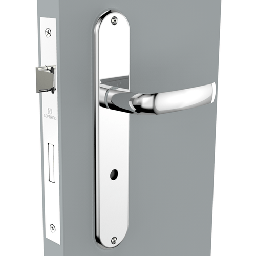 Fechadura Banheiro 55x70 ESP19 Cromado Ícaro Way - Soprano