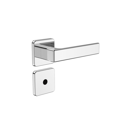 Fechadura Banheiro 40x53 Cromado Polido Juno - Soprano