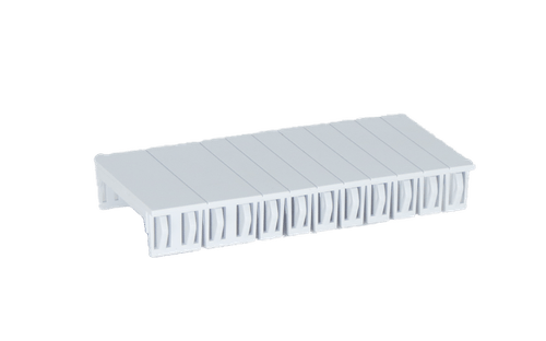 Obturador Plástico 6 Polos Branco - Soprano