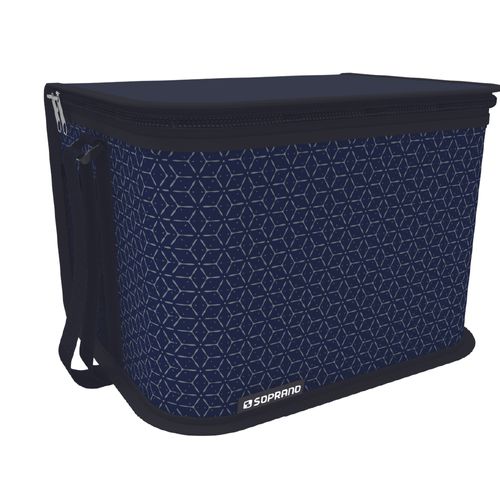 Bolsa Térmica 18 L Azul/ Cinza Urbana - Soprano