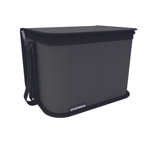 Bolsa Térmica 9,5 L Cinza/ Preto Urbana - Soprano