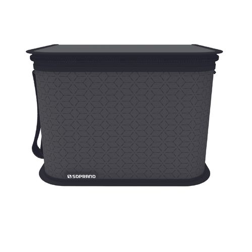 Bolsa Térmica 9,5 L Cinza/ Preto Urbana - Soprano