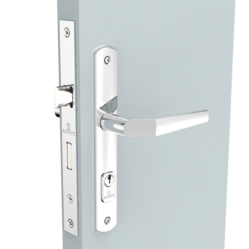 Fechadura Externa ESP15 27X53 PY45 Cromado Popline - Soprano