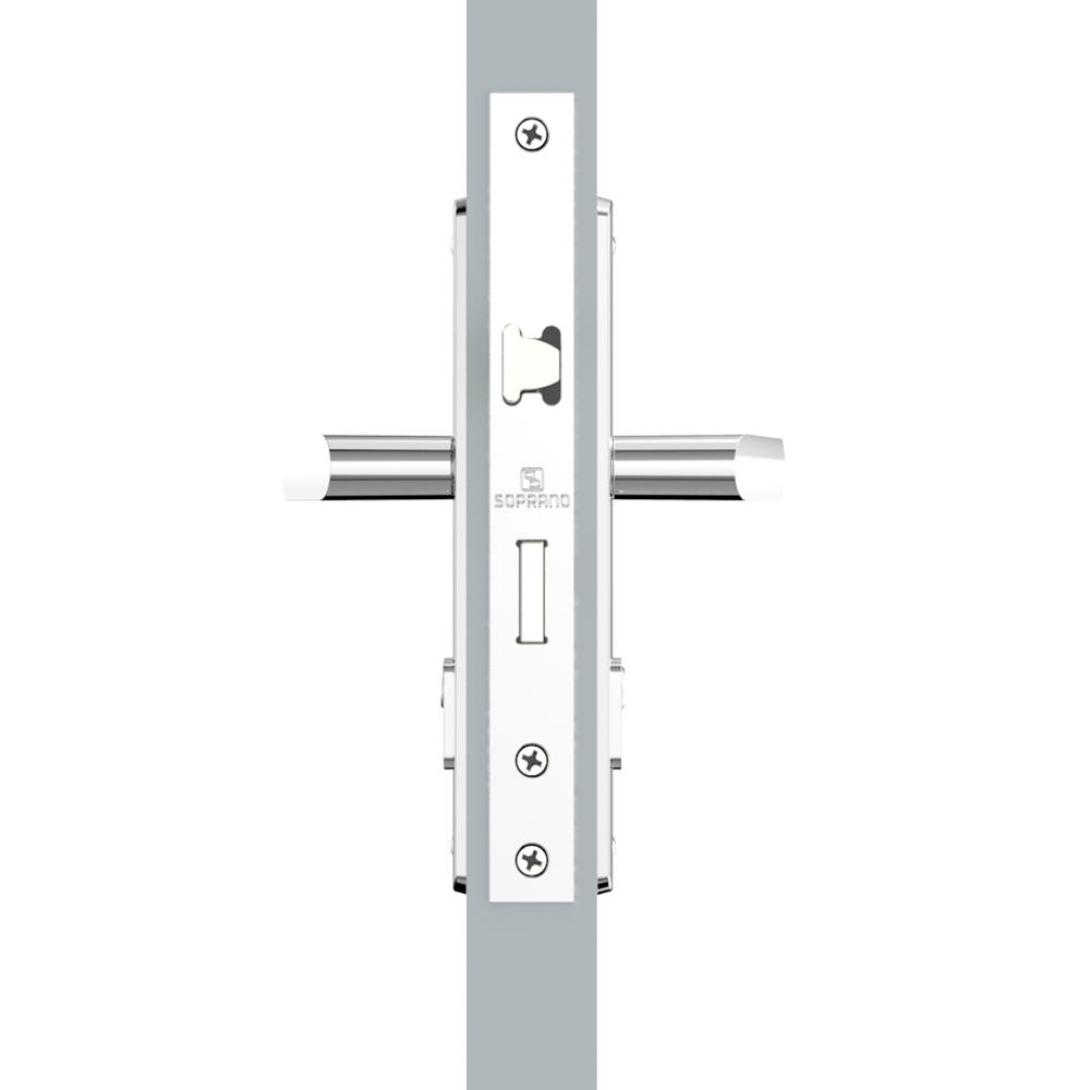 Fechadura Popline Externa ESP15 PY45 Cromado - Soprano - Soprano
