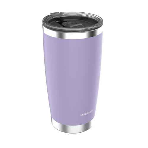 Copo Térmico de Inox com Tampa 500 ml Lavender Everest Soprano
