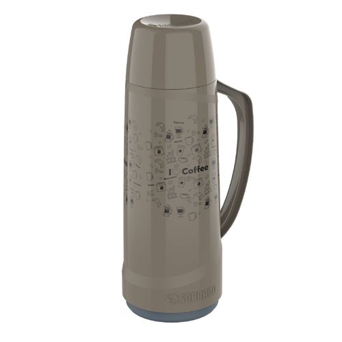 Garrafa Térmica Decorada 1 L Fendi Cristal - Soprano