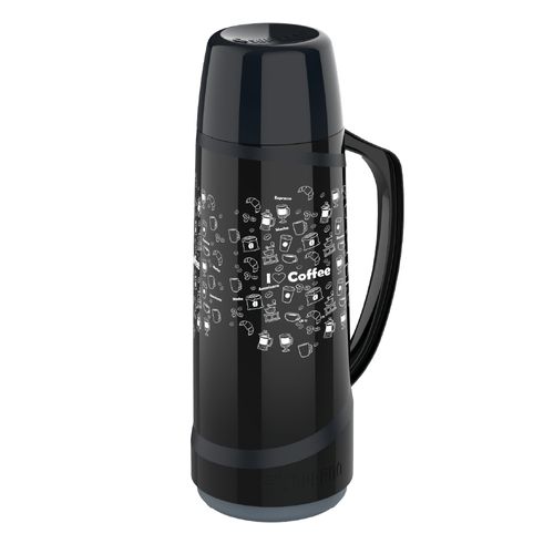 Garrafa Térmica Decorada 1 L Cristal  - Soprano