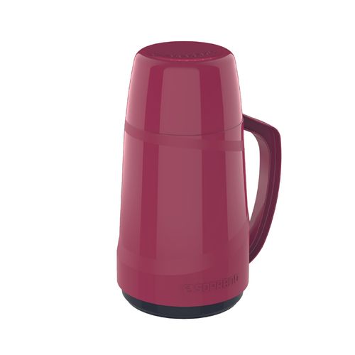 Garrafa Térmica 500 ml Vermelho Cristal - Soprano