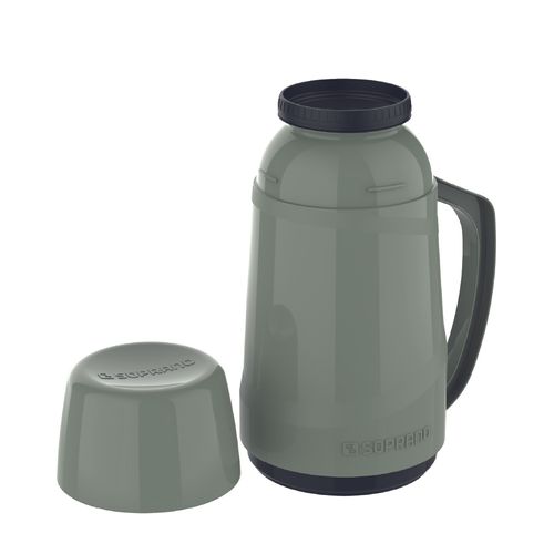 Garrafa Térmica 500 ml Verde Cristal - Soprano