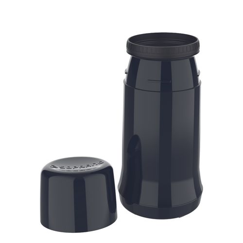 Garrafa Térmica 250 ml Preto Onix - Soprano