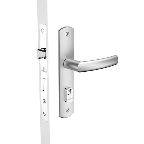 Fechadura Externa 40x53 ESP26 PY53 Inox Escovado Jurerê - Soprano