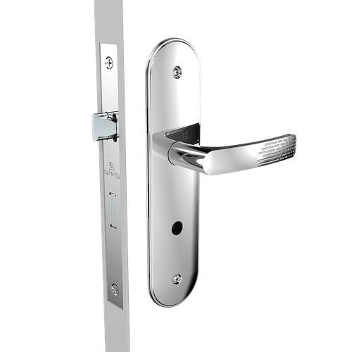 Fechadura Banheiro 40x53 ESP43 Cromado Pali Way - Soprano