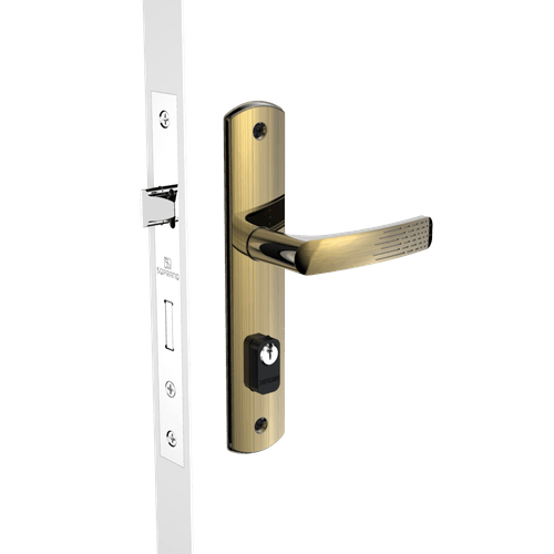 Fechadura Externa 40x53 ESP26 PY53 Antique Brass Pali Way - Soprano