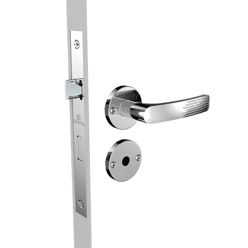 Fechadura Banheiro 40x53 ROS23 Cromado Pali Way - Soprano