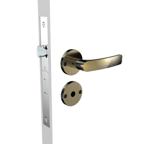 Fechadura Banheiro 40x53 ROS23 Antique Brass Pali Way - Soprano