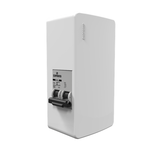 Caixa de Proteção Installbox com Tomada 20A e Disjuntor Bipolar SHB2 GII-C0 16A - Soprano