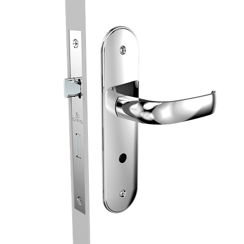 Fechadura Banheiro 40x53 ESP43 Cromado Ícaro - Soprano