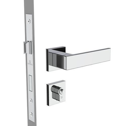 Fechadura Externa 55x72 ROS60 PY75 Cromado Adaggio - Soprano