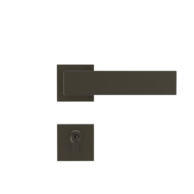 Fechadura Externa 55x72 ROS60 PY75 Grafite Adaggio - Soprano - Soprano