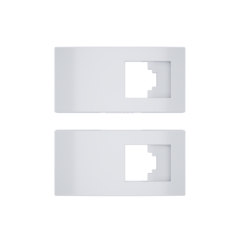 Módulo Cego Tampa RJ45 2 Unidades Branco Revitá - Soprano