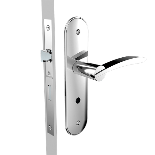 Fechadura Banheiro 40x53 ESP43 Cromado Hórus - Soprano