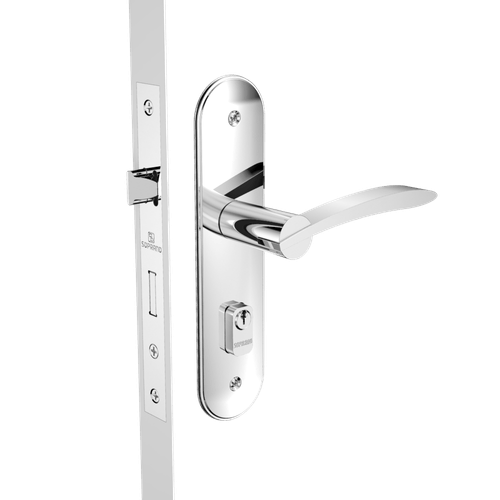 Fechadura Externa 40x53 ESP43 PY53 Cromado Hórus - Soprano