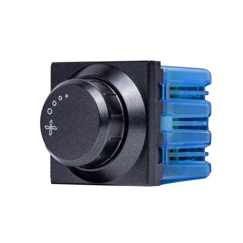 Módulo Dimmer Rotativo Bivolt 2M Carbono Metálico Delta Mondo - Soprano