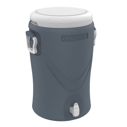 Botijão Térmico Everest 20L Cinza - Soprano