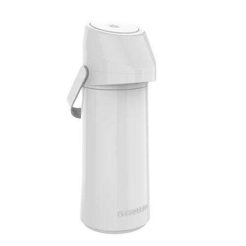 Garrafa Térmica 1 L Branco Rubi - Soprano