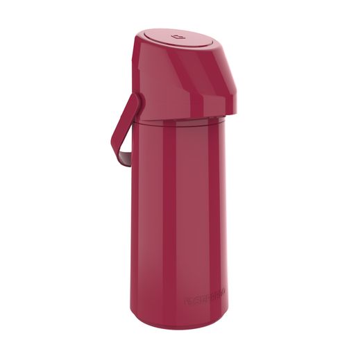 Garrafa Térmica 1 L Vermelho Rubi - Soprano